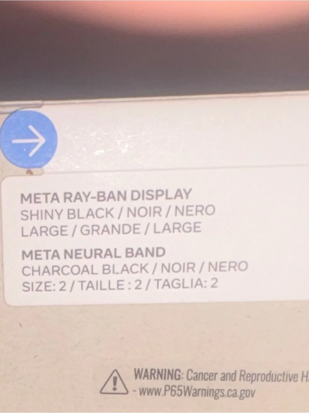 🕶️NEW IN BOX🕶️ Meta- Ray-Ban Display & Neural Band AI Glasses
